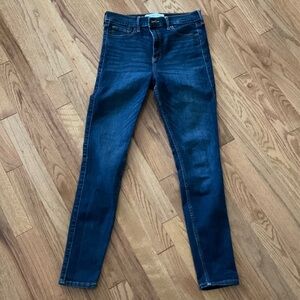 Abercrombie & Fitch Dark Blue Skinny Jeans